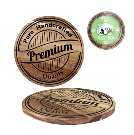 Дошка кухонна d20см кругла 8857 Premium quality S&T Житомир