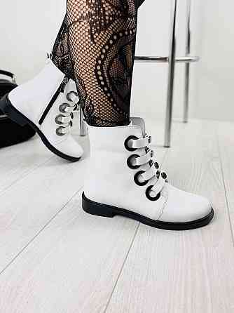 Mioli Жіночі черевики MIOLI білі натуральна шкіра висота 14см розмір 37р.38р.39р. (3148) Коломыя