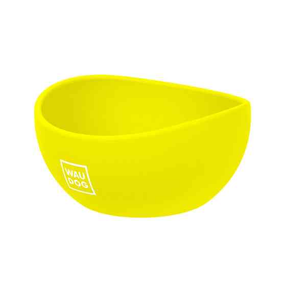 Миска WAUDOG Silicone, 250 мл желтый Киев