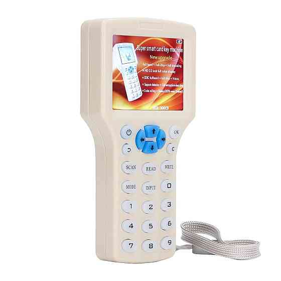 Копіювальник RFID ID РЧІД NFC дублікатор 10 частот LCD універсальний зчитувач карт Київ