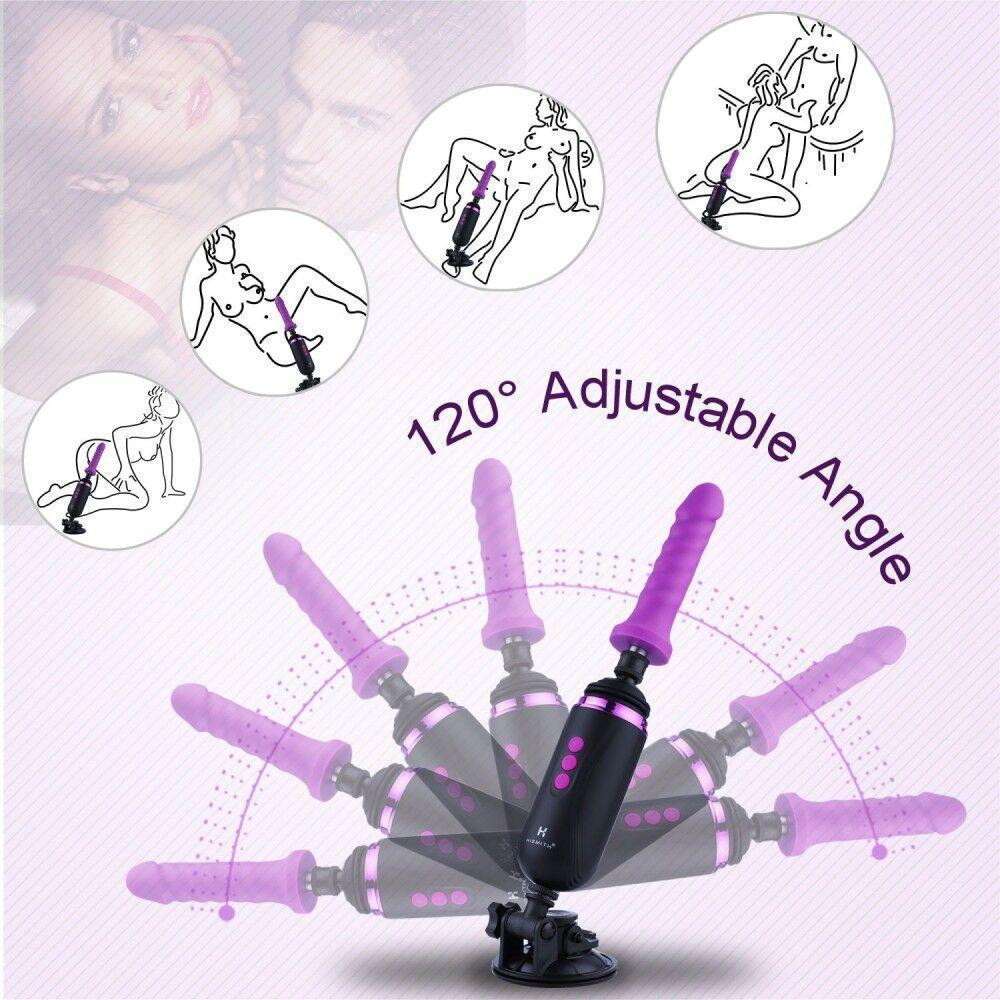 Міні секс-машина Hismith Mini Capsule Sex-Machine with Strong Suction Cup, потужна, перезаряджувана Sex Aura Київ - фото 8