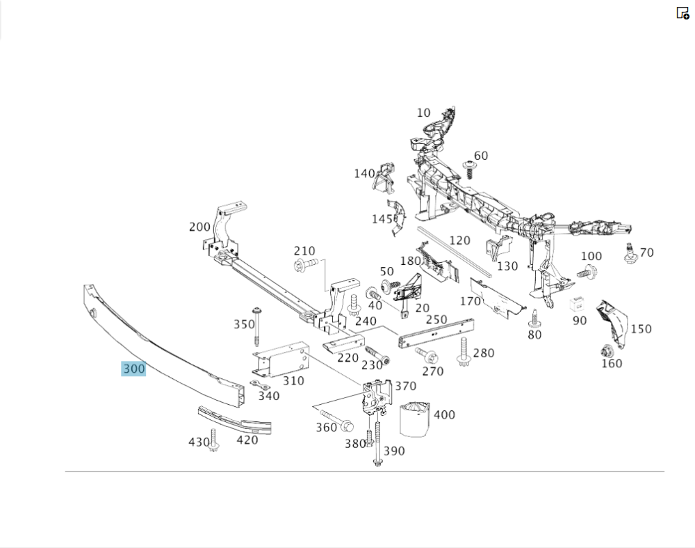 Mercedes-Benz  A2466201100 Підсилювач переднього бампера CLA Shooting Brake X117 CLA C117 GLA X156 A-class W176 B-class W242 B-class W246 Одеса - фото 3