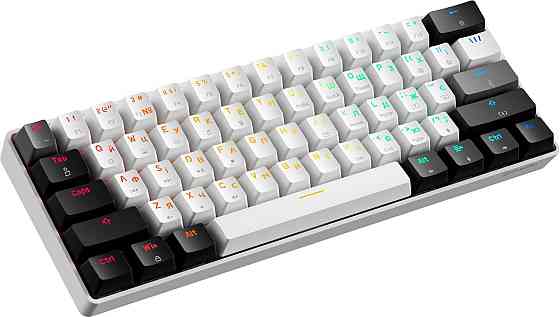 Клавіатура GamePro Genesis Infinity MK130BW Black/White 12728 Харків