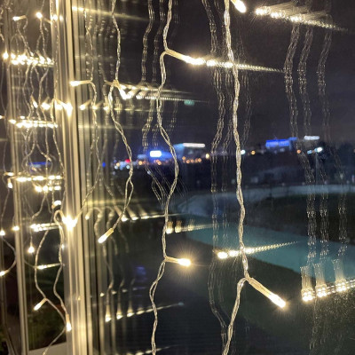 Гирлянда ColorWay Бахрома 3 м x 0.6 м 100 Led IP20 цветная USB (CW-GF-100L36UMC) Винница - изображение 12