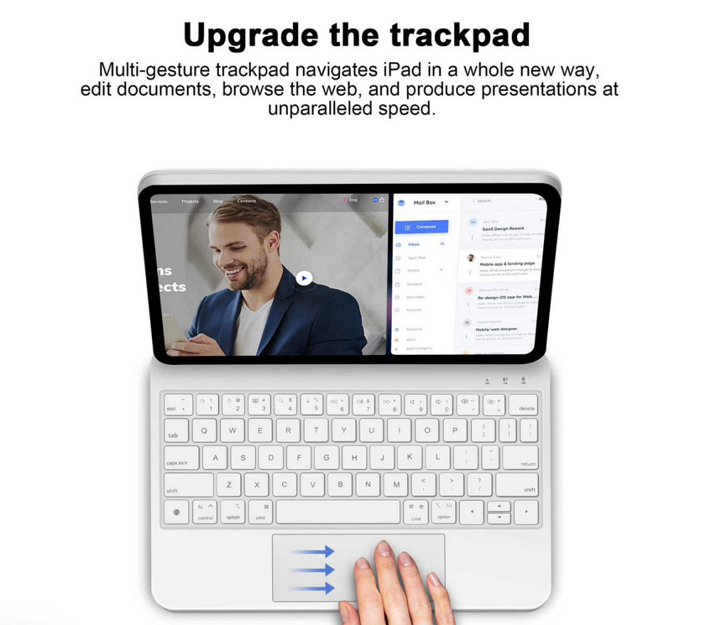 Клавиатура Goojodoq Magic Keyboard Харьков - изображение 6