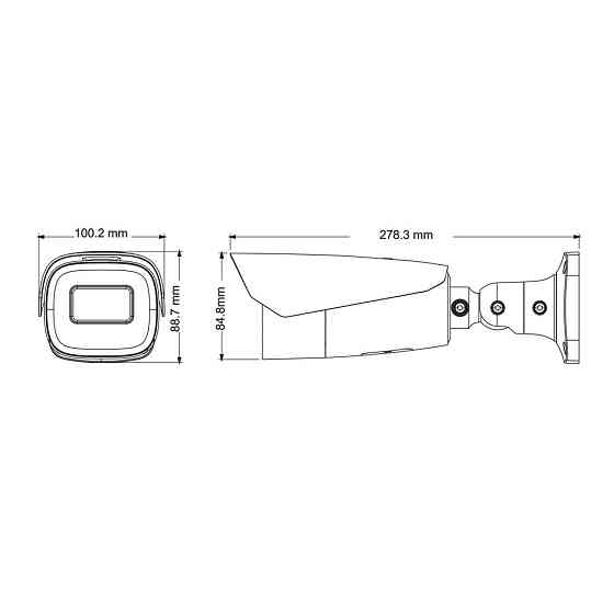 IP-відеокамера 5Mp TVT TD-9453E3B-A (D/AZ/PE/AR7) f=7-22mm з мікрофоном (77-00340) Киев