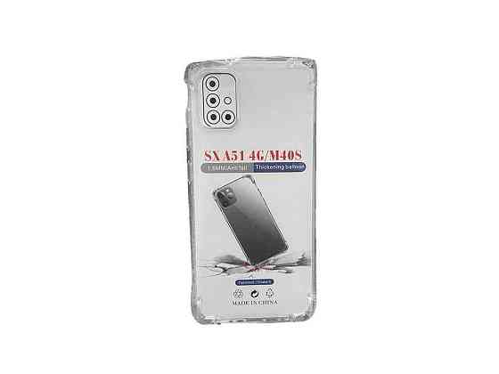Накладка Силікон Samsung для A51/A515/M40s прозорий Протиударний ТМ Gerlax Київ