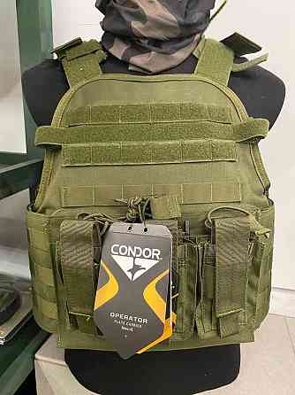 Плитоноска с плитами 4 класса Condor Outdoor Products Бронежилет (Оливковый) Винница
