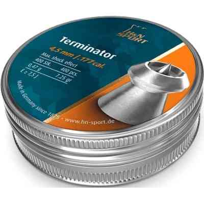 Пульки H&amp;N Terminator 4,5 мм 0,47 г 400 шт/уп (92214500003) Вінниця