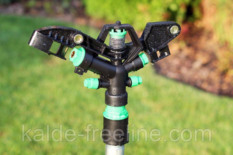 Дощувач Presto-PS зрошувач імпульсний на 4 форсунки з різьбленням 1 дюйм (6009) Харьков - изображение 4