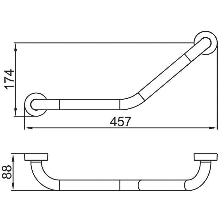 Поручень для ванної LEDEME LM1717 Харків - фото 4