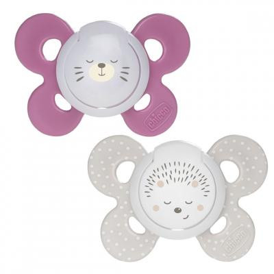 Пустышка Chicco Physio Comfort силиконовая 16-36 мес 2 шт с футляром люмин р (74935.41.00.00) Винница - изображение 3