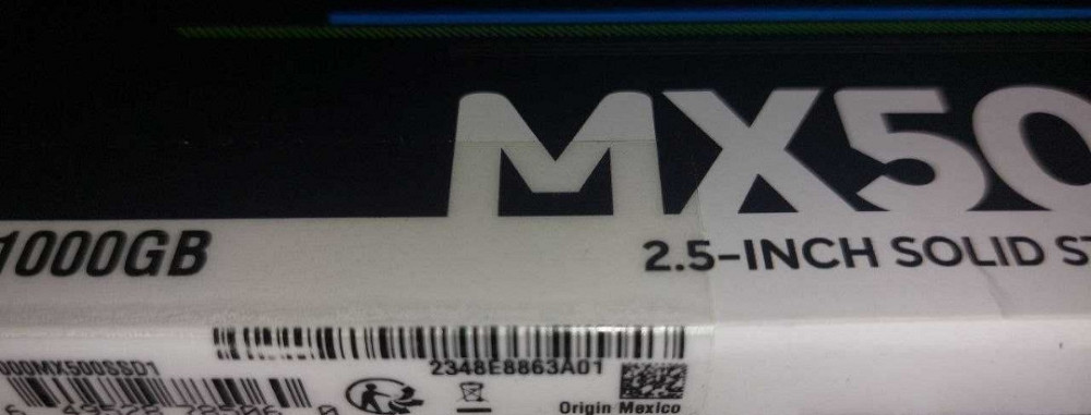 SSD Sata Crucial МХ500 1000gb. Київ - фото 2