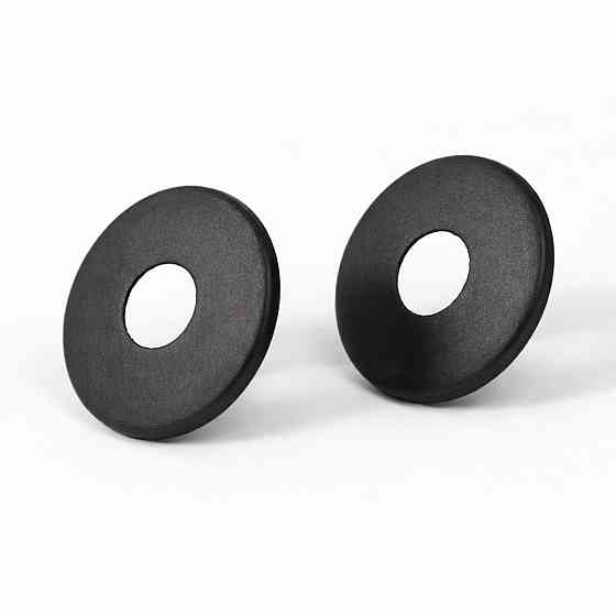 Декоративна маскувальна розетка NAVIN 22 мм, комплект — 2 шт., колір — чорний муар. Київ