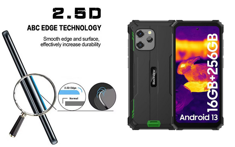 Захисне скло ArmorGlass для Blackview BV8900, BV8900 Pro – стійке до подряпин та ударів Київ - фото 2