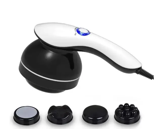 NEW Антицеллюлитный массажер Body Massage, 4 насадки / Вибромассажер с ИК подогревом / Массажер для тела Коломыя - изображение 3