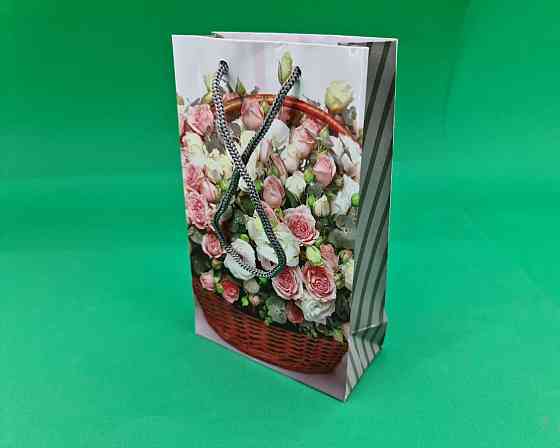 Пакет бумажный подарочный малый 11/18/5(арт М052) (12 шт) Харьков