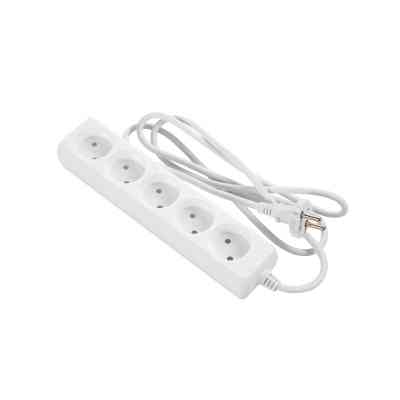 Сетевой удлинитель 2E 5XCEE7/17, 1.5м, white (2E-U0510M1.5) Винница