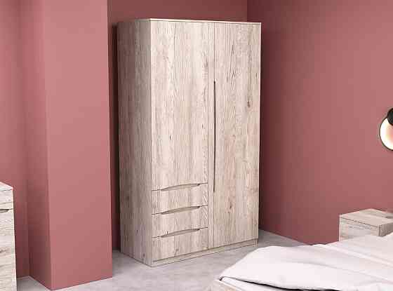 Шкаф Дельта 1, Самоа Димчастий, 1200х550х2100 Львов