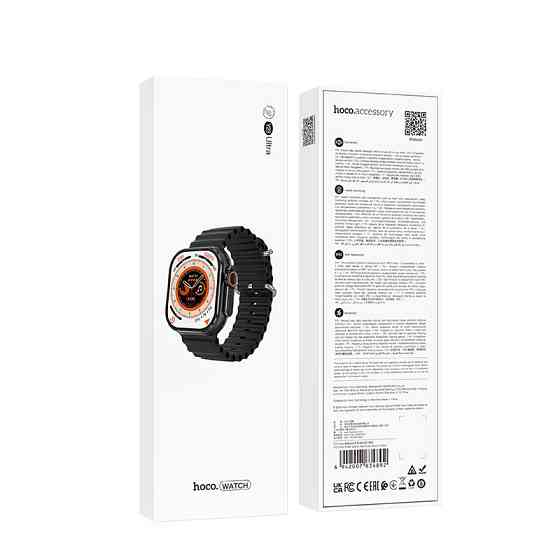 Смарт-годинник HOCO Y23 Ultra 51mm. 300 mAh. IP 67 Smart sports watch(call version) Black Одеса