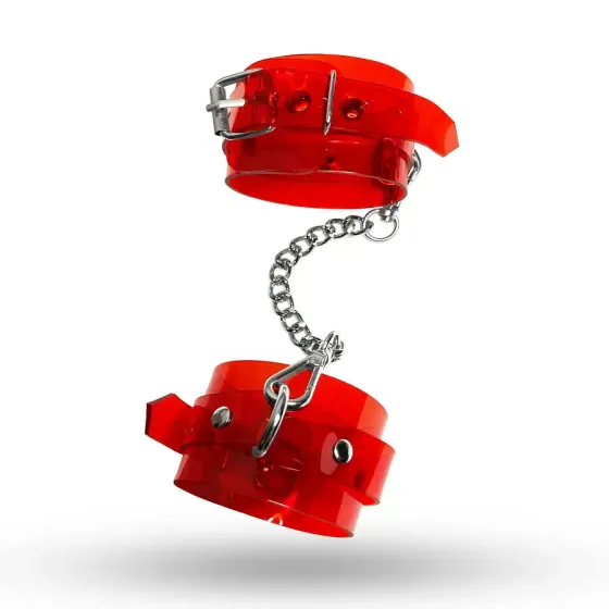 Наручники Feral Feelings - Hand Restraints Red Trasparent Львів