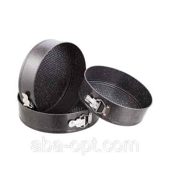 Форма для выпекания круглая Ø 28 \ 26 \ 24 H 7 см (Набор 3 шт).Aba-Opt Одесса