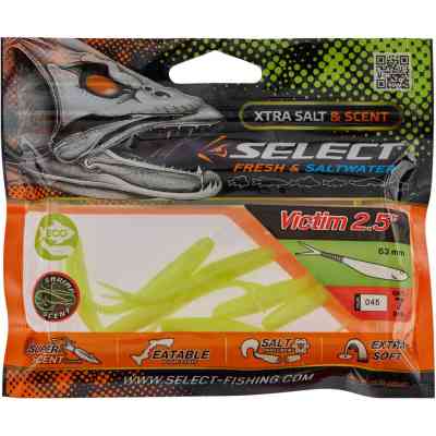 Силікон рибальський Select Victim V-Tail 2.5&quot; 045 (7 шт/уп) (1870.74.21) Вінниця