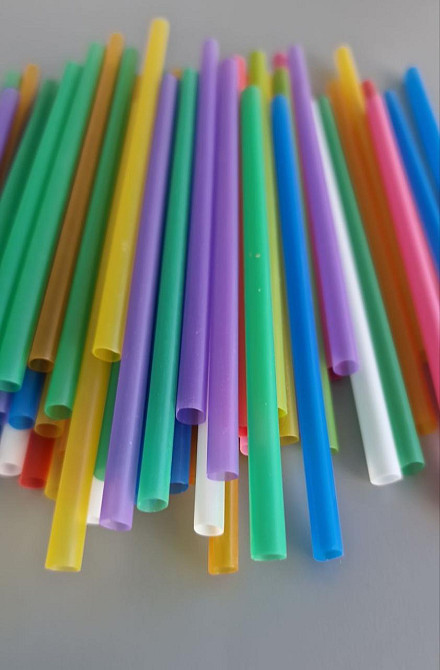 Трубочка для напоїв d4.8 12,5 см Мартінка мікс (200 шт) Харків - фото 1