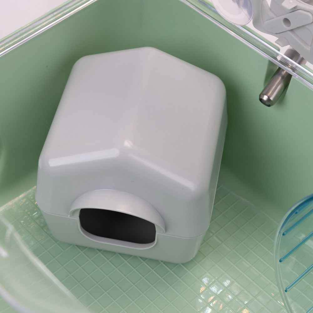 Клетка для хомяков и грызунов с игровыми тоннелями Ferplast Combi 1 (Ферпласт Комби 1) Зеленый Запорожье - изображение 4