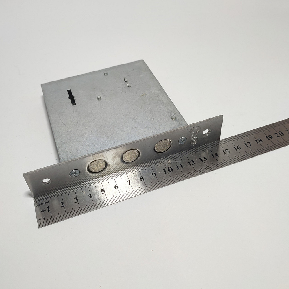 Замок врізний Glass 04.02 латунь Харків - фото 3