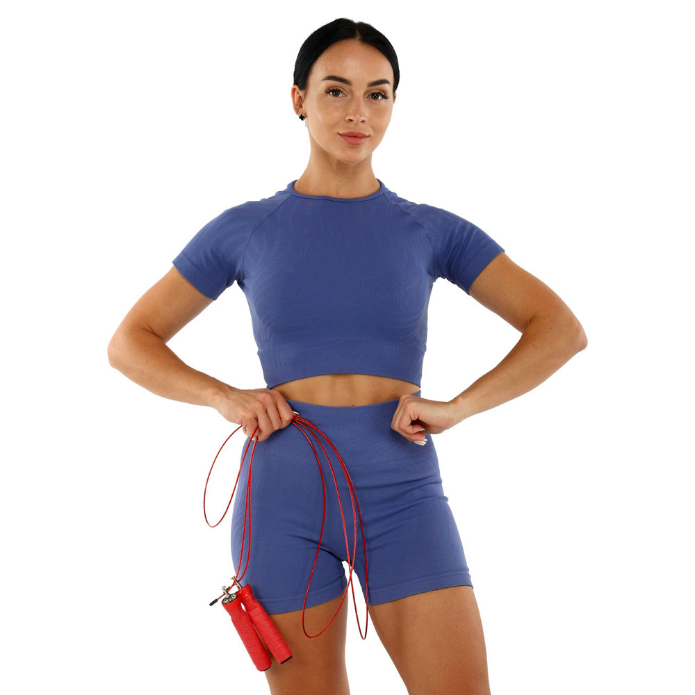 Скакалка швидкісна з підшипником і металевим тросом 3 м FI-5347 Вишневе - фото 9