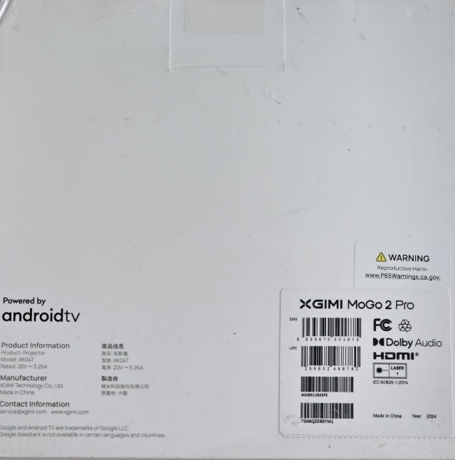 Портативный проектор XGIMI MoGo 2 Pro. Харьков - изображение 1