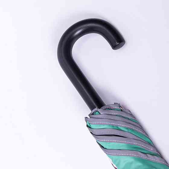 Дитячий механічний зонт з принтом, зелений, 90 см Київ