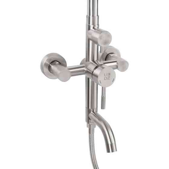Душевая система Lidz (NKS) 12 32 1003 на три потребителя, сатин Киев