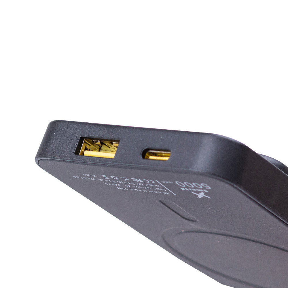 Бездротовий повербанк зі швидкою зарядкою на 5000 mah X105 Київ - фото 9
