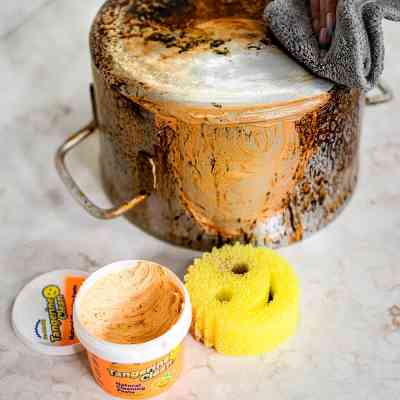 Крем для чищення кухні Scrub Daddy Tangerine Clean Paste Універсальна паста 500 г (5999546883787) Вінниця