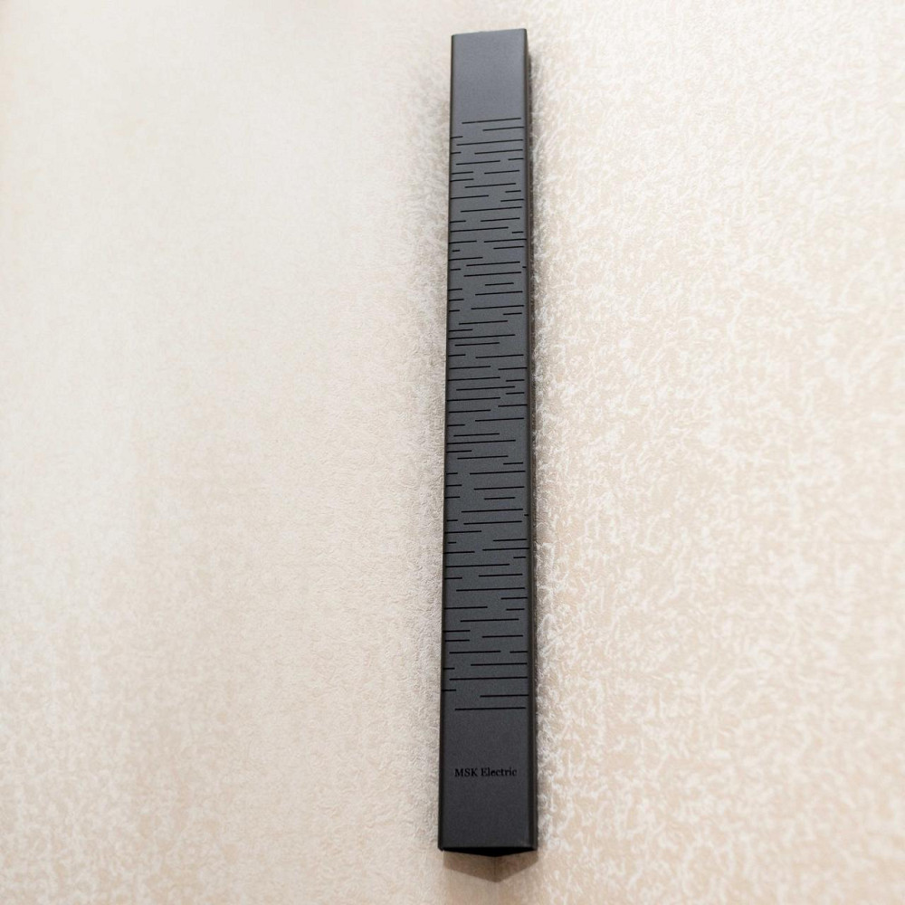 Светильник настенный угловой 64см MSK Electric Sieve бра под лампу Т8 NL 6460 BK Киев - изображение 3