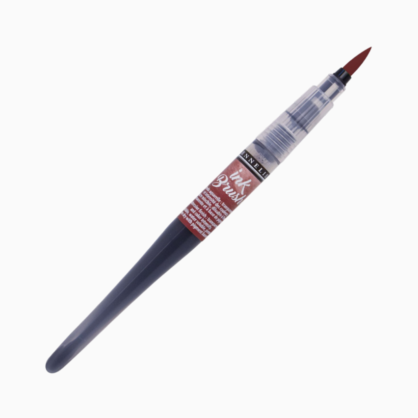 Ручка-пензель з чорнилом Sennelier Ink Brush, Венеціанський червоний (Venetian red) Київ - фото 1