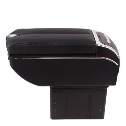 Підлокітник HJ48020 чорний з попільничкою, підсклянником та 7 USB портами Харків - фото 6