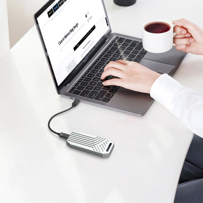 Кишеня зовнішня Maiwo M.2 SSD NVMe 2280 ч-з USB4.0 Type-C 40Gbps (K1695) Вінниця - фото 5