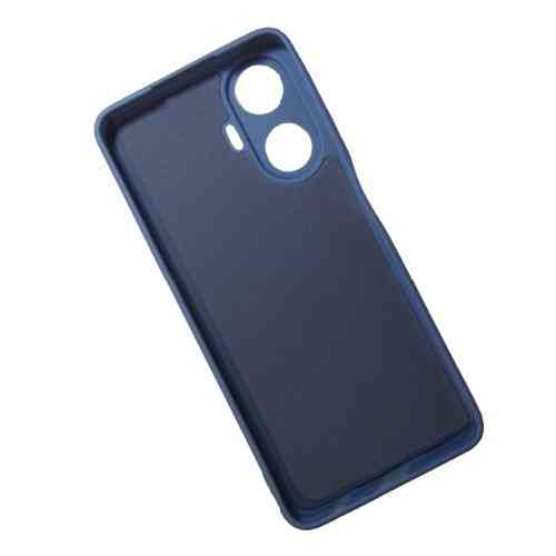 Realme C55 Чехол силиконовая Защита камеры (синий) Одесса