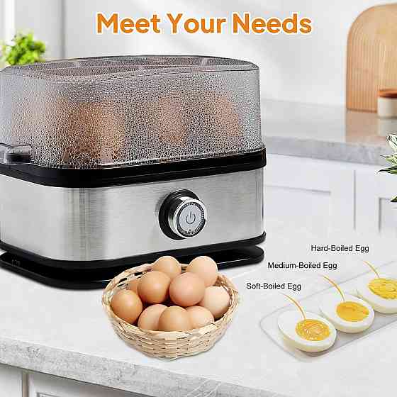 Яйцеварка электрическая для приготовления в разной степени 6 яиц Вінниця