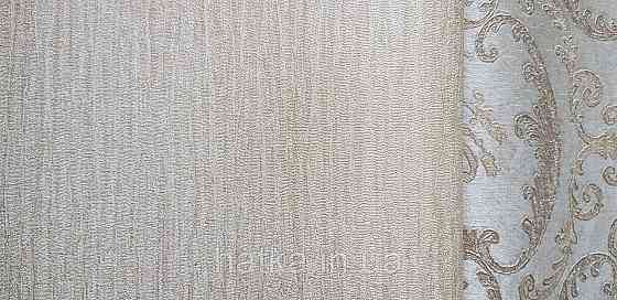 Шпалери вінілові на флізеліні AdaWall Seyyah1.06х10 однотонні хвилясті смуги структурні коричневі з глянцем Київ