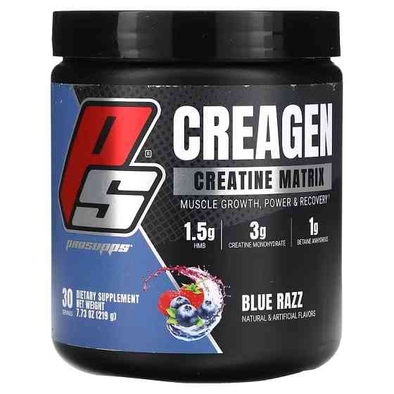 Креатин Pro Supps Creagen Creatine Matrix 219 g (Blue Razz) Луцьк