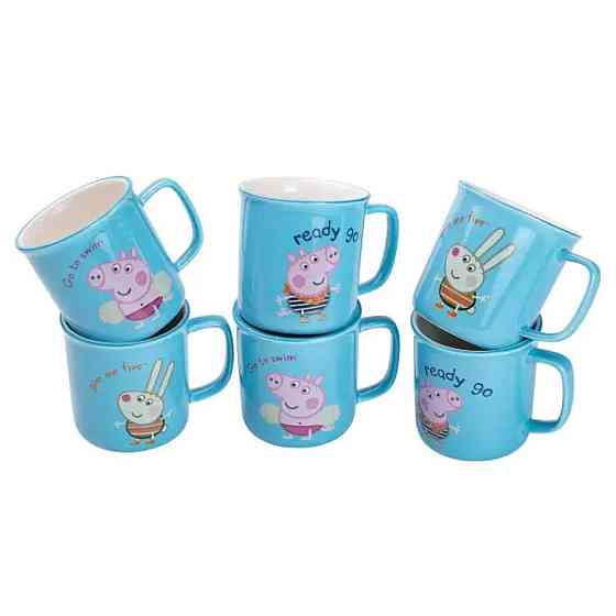Набір із 6 чашок Peppa Pig, 150 мл, синій HP-15-17-1 Коломия