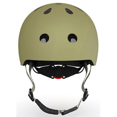 Шлем Scoot&Ride оливковий з ліхтариком 45-51см (SR-181206-OLIVE) Винница - изображение 3