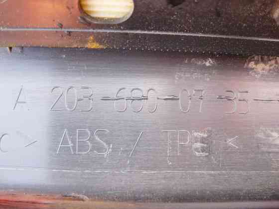 Mercedes-Benz  A2036800735 9B51 Накладка переднього лівого дверного отвору з хромом, колір антрацит C-Class W203 Одеса