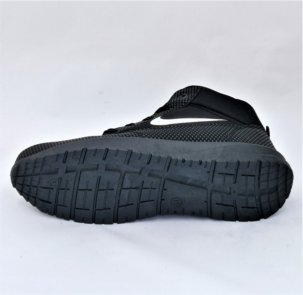 Термо Кроссовки Зимние Nike Мужские Ботинки на Меху Черные Найк (размеры: 41,42,43,44,45) Днепр - изображение 9