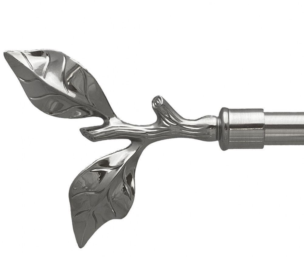 Закінчення для карнизу Orvit ЛИСТОК ТРОЯНДИ 19 мм НЕРЖАВІЮЧА СТАЛЬ Львов - изображение 1