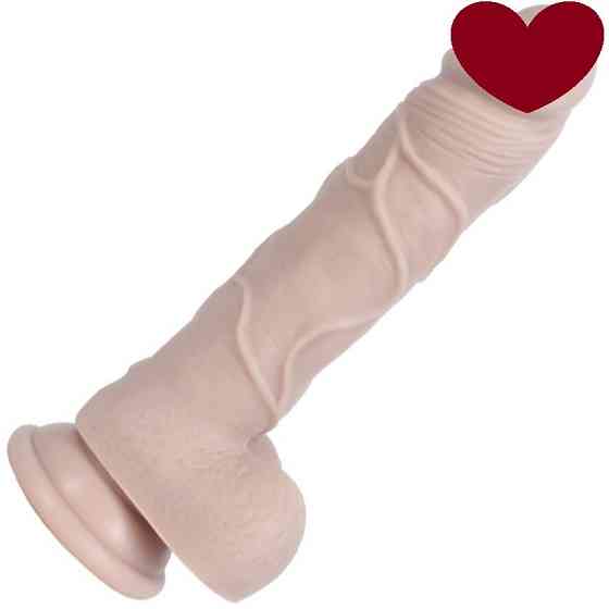 Фаллоимитатор - Beast Sexy silicone dildo цвет светлая кожа Sex Aura Киев